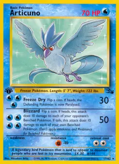 Articuno, Fossil 17