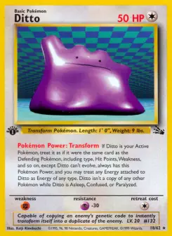 Ditto, Fossil 18