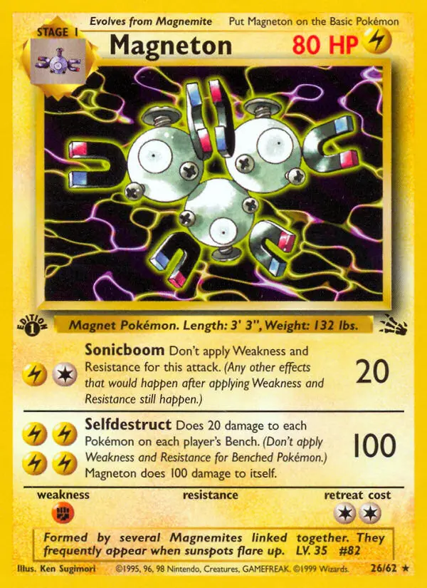 Magneton, Fossil 26