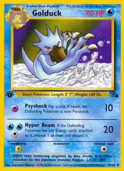 Golduck, Fossil 35