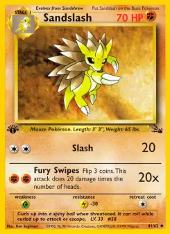 Sandslash, Fossil 41