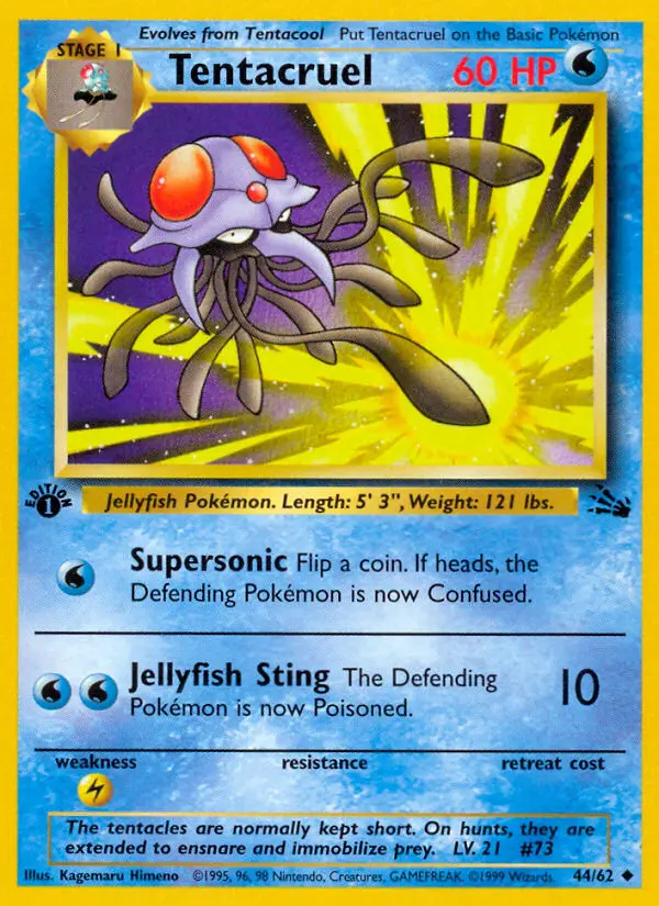 Tentacruel, Fossil 44