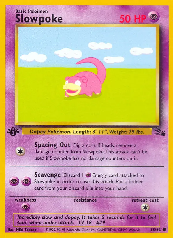 Slowpoke, Fossil 55