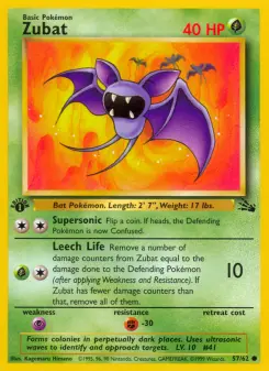 Zubat, Fossil 57