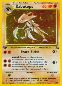 Kabutops, Fossil 9