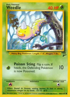 Weedle, Base Set 2 100