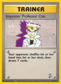 Impostor Professor Oak, Base Set 2 102