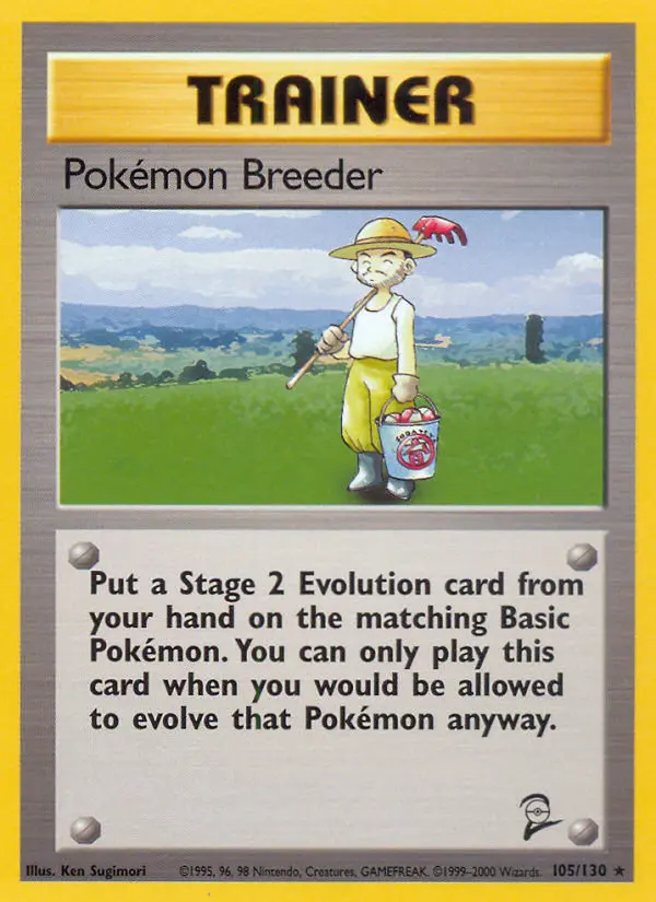 Pokémon Breeder, Base Set 2 105
