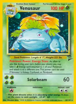 Venusaur, Base Set 2 18
