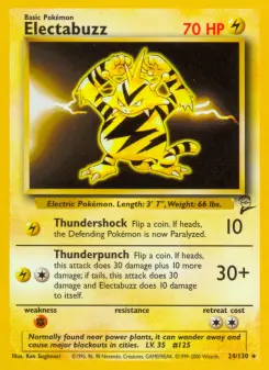 Electabuzz, Base Set 2 24