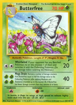 Butterfree, Base Set 2 34