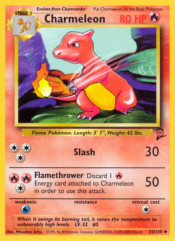 Charmeleon, Base Set 2 35