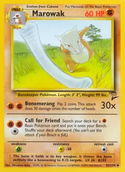Marowak, Base Set 2 52