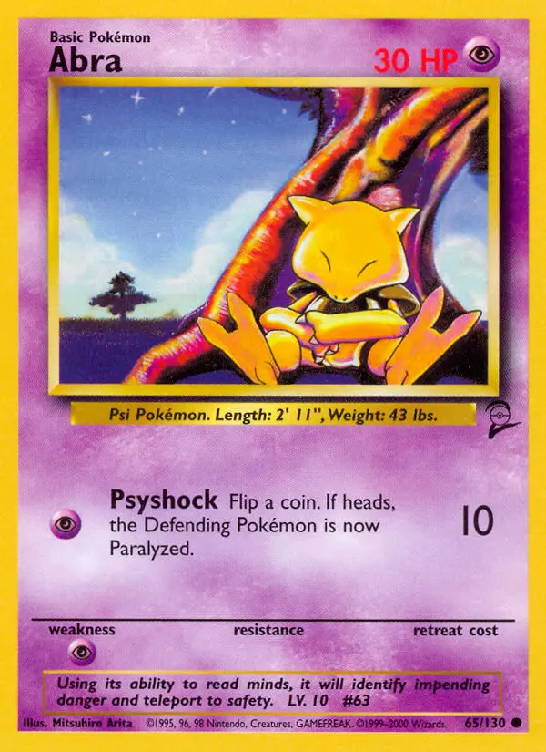 Abra, Base Set 2 65