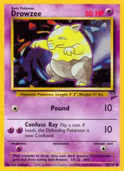 Drowzee, Base Set 2 73