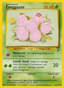 Exeggcute, Base Set 2 74