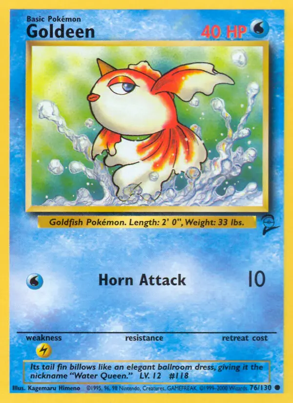 Goldeen, Base Set 2 76