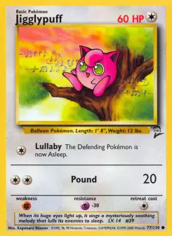 Jigglypuff, Base Set 2 77