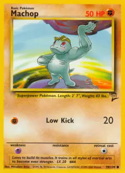 Machop, Base Set 2 78