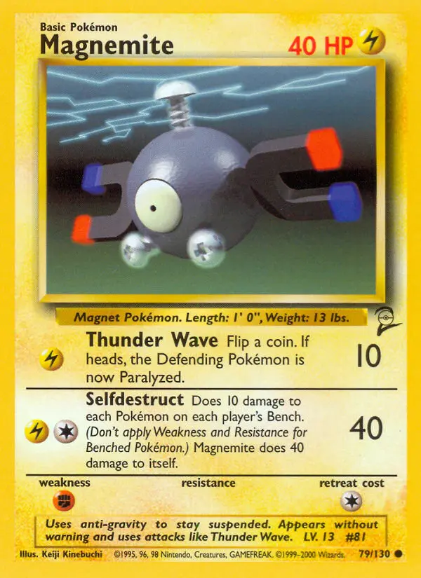 Magnemite, Base Set 2 79