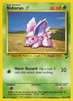 Nidoran♂, Base Set 2 83
