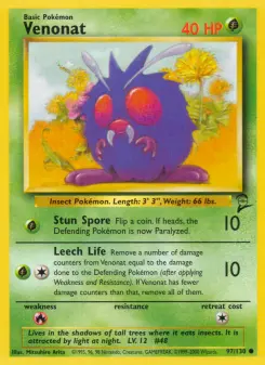 Venonat, Base Set 2 97