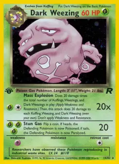 Dark Weezing, Team Rocket 14