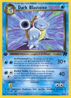 Dark Blastoise, Team Rocket 20
