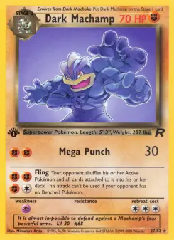 Dark Machamp, Team Rocket 27