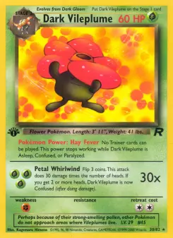 Dark Vileplume, Team Rocket 30