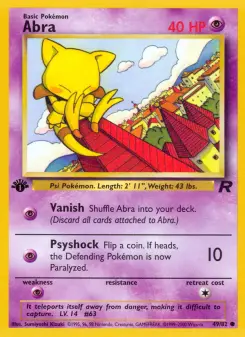 Abra, Team Rocket 49
