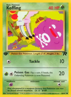 Koffing, Team Rocket 58