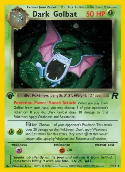 Dark Golbat, Team Rocket 7