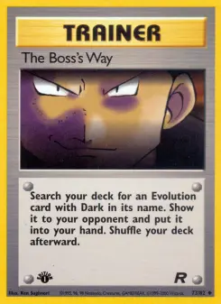 The Boss's Way, Team Rocket 73