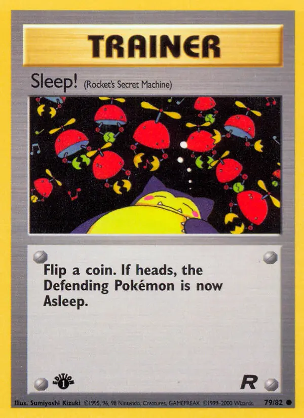 Sleep!, Team Rocket 79