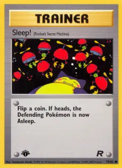 Sleep!, Team Rocket 79