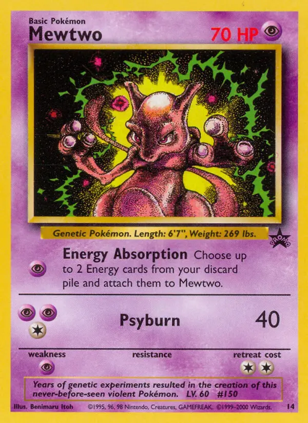 Mewtwo, Wizards Black Star Promos 14