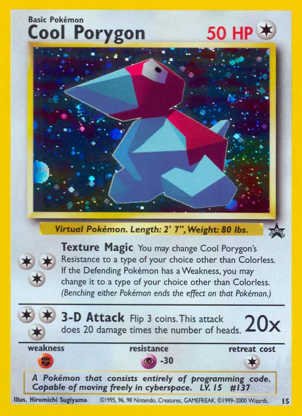 Cool Porygon, Wizards Black Star Promos 15
