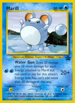 Marill, Wizards Black Star Promos 29