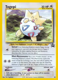 Togepi, Wizards Black Star Promos 30