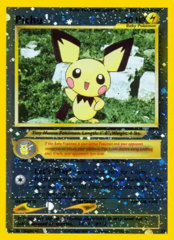Pichu, Wizards Black Star Promos 35