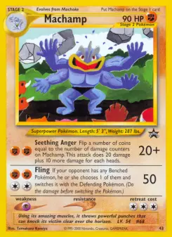 Machamp, Wizards Black Star Promos 43
