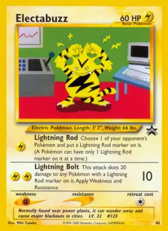 Electabuzz, Wizards Black Star Promos 46