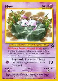 Mew, Wizards Black Star Promos 47