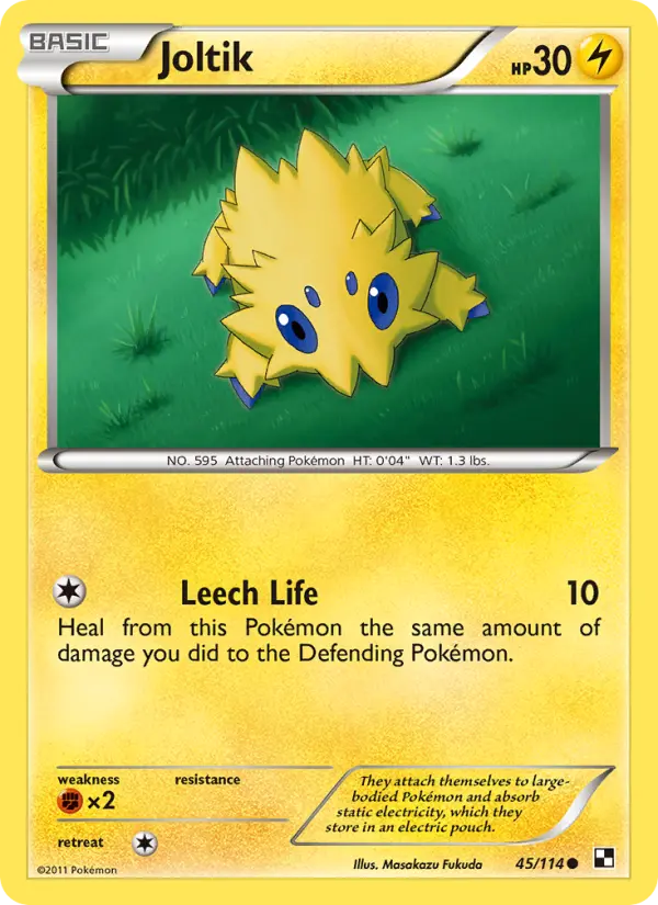 Joltik, Black & White 45