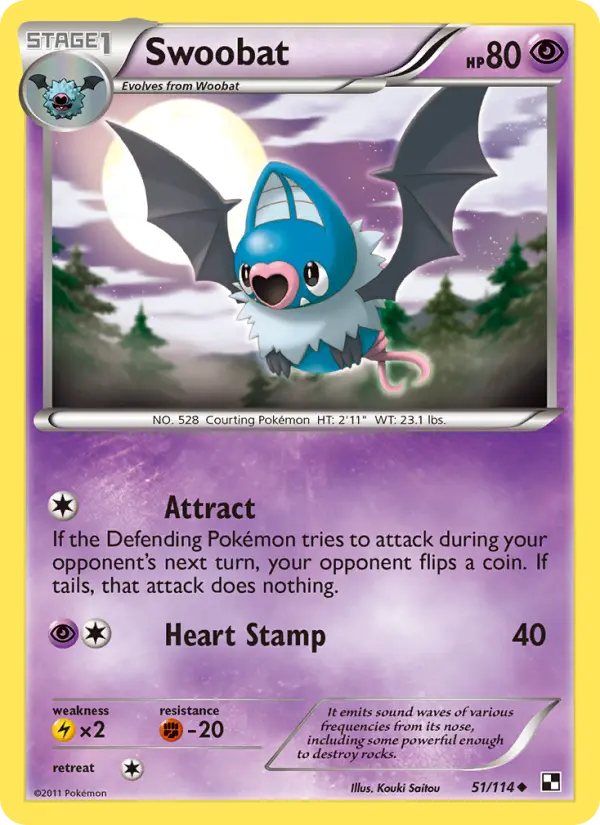 Swoobat, Black & White 51