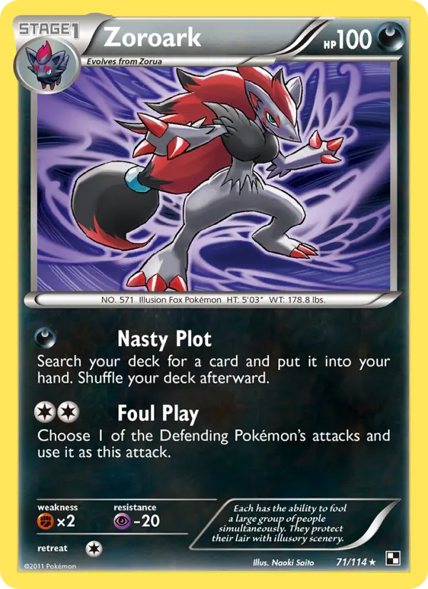 Zoroark, Black & White 71