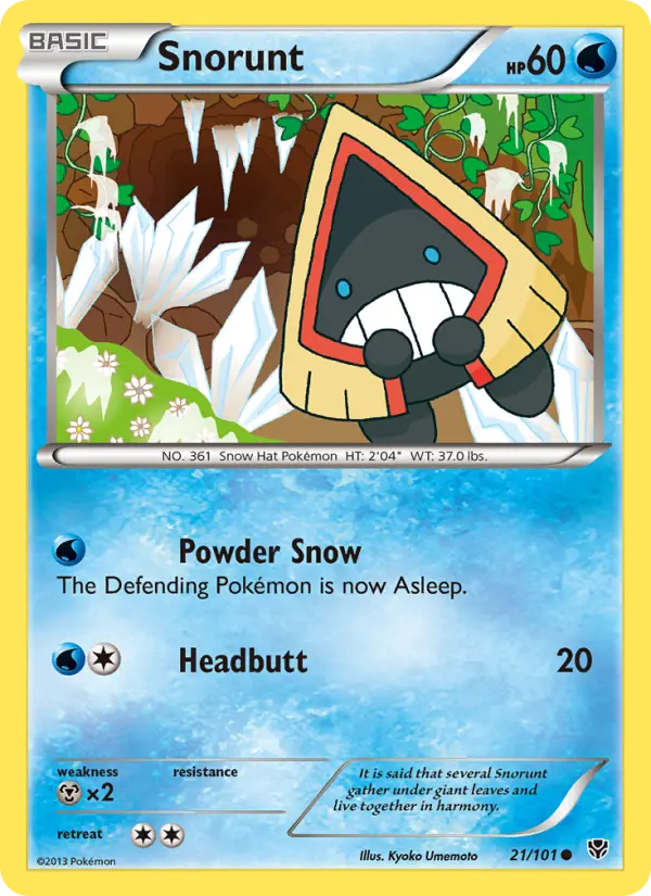 Snorunt, Plasma Blast 21