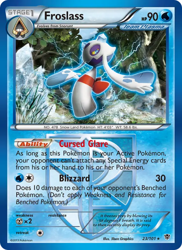 Froslass, Plasma Blast 23
