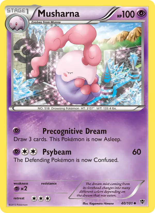 Musharna, Plasma Blast 40